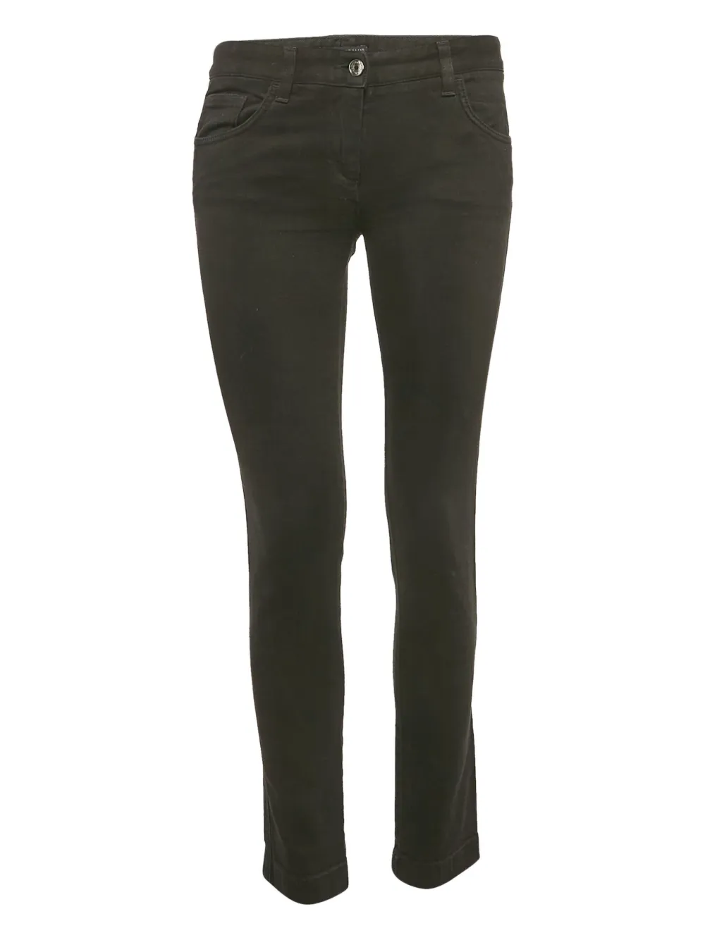 Dolce & Gabbana Pre-Owned Jeans skinny in cotone - Nero