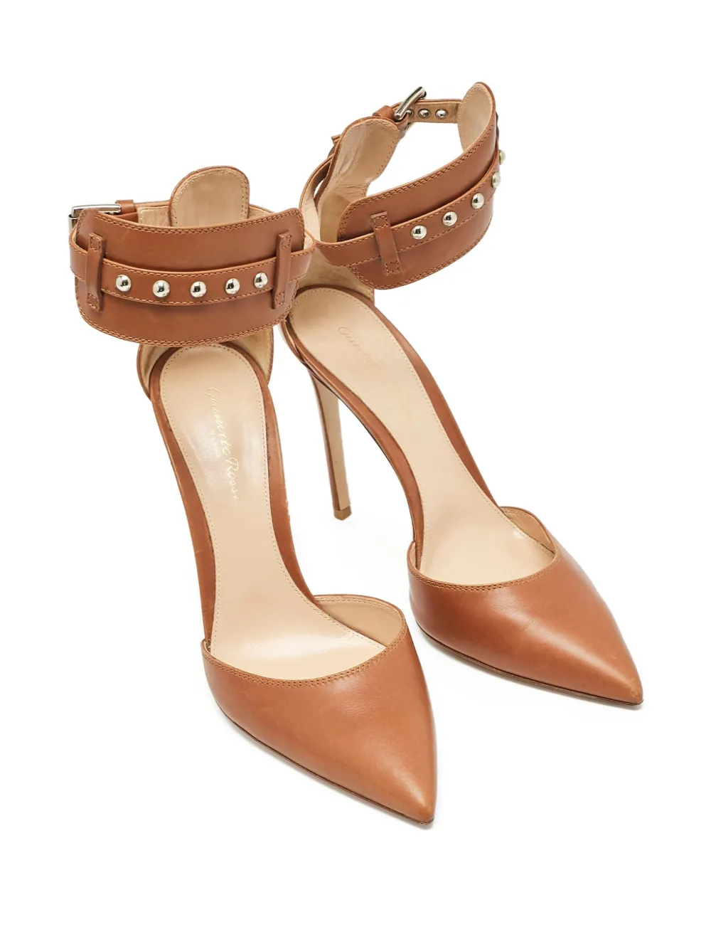 Gianvito Rossi pre-owned 115mm ankle-strap stiletto pumps | Image 2