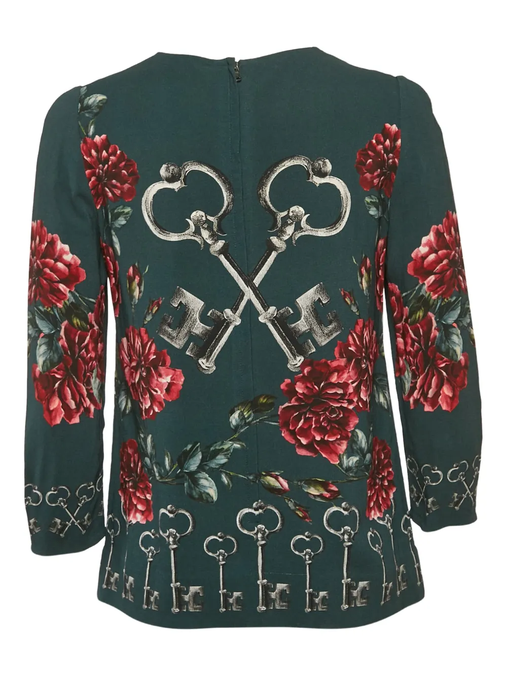 Dolce & Gabbana Pre-Owned floral-print top | Image 2