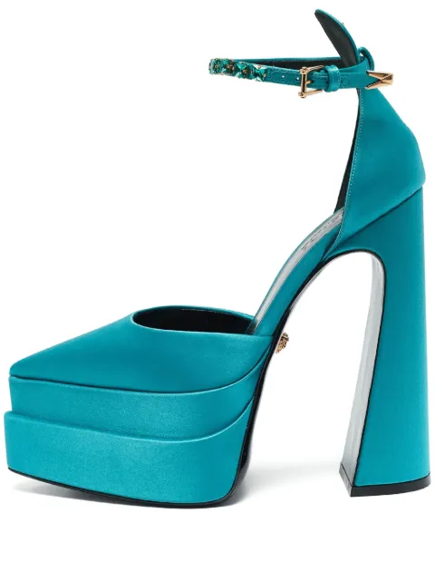 Versace Pre-Owned 170mm crystal-detail pumps