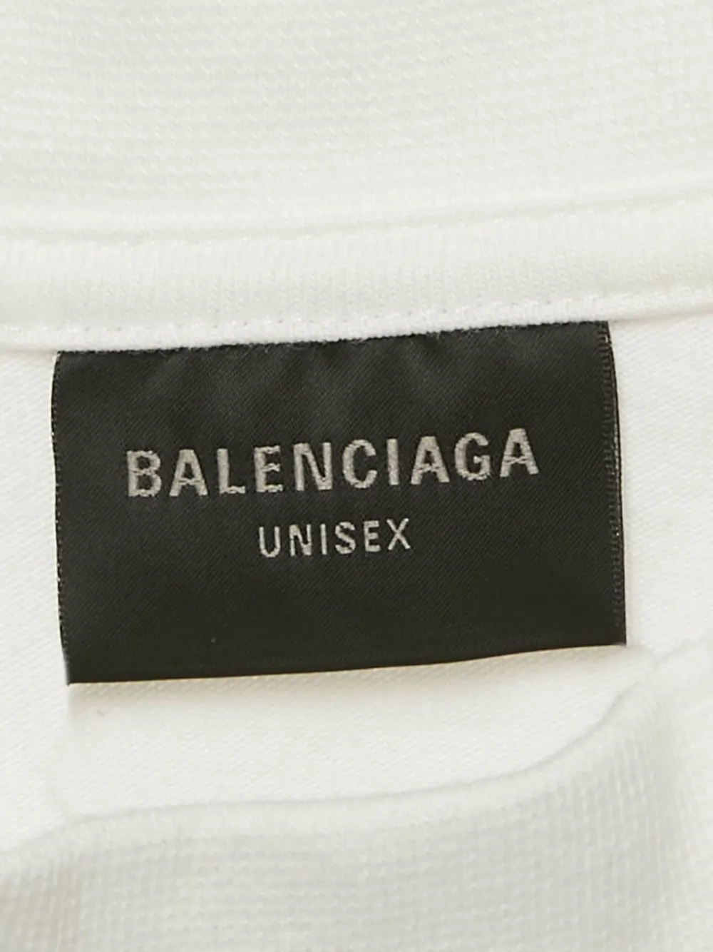 Balenciaga Pre-Owned Katoenen T-shirt Wit