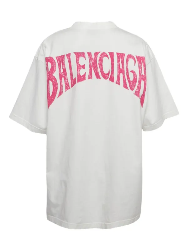 Balenciaga Pre-Owned Cotton t-shirt | White | FARFETCH