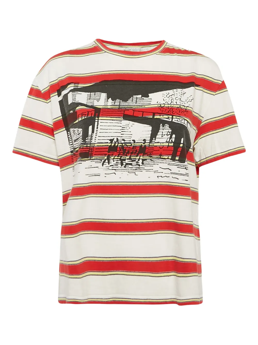 striped T-shirt