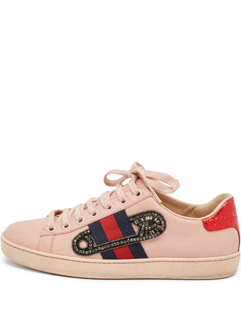 Pre-owned Gucci Sylvie-web Sneakers