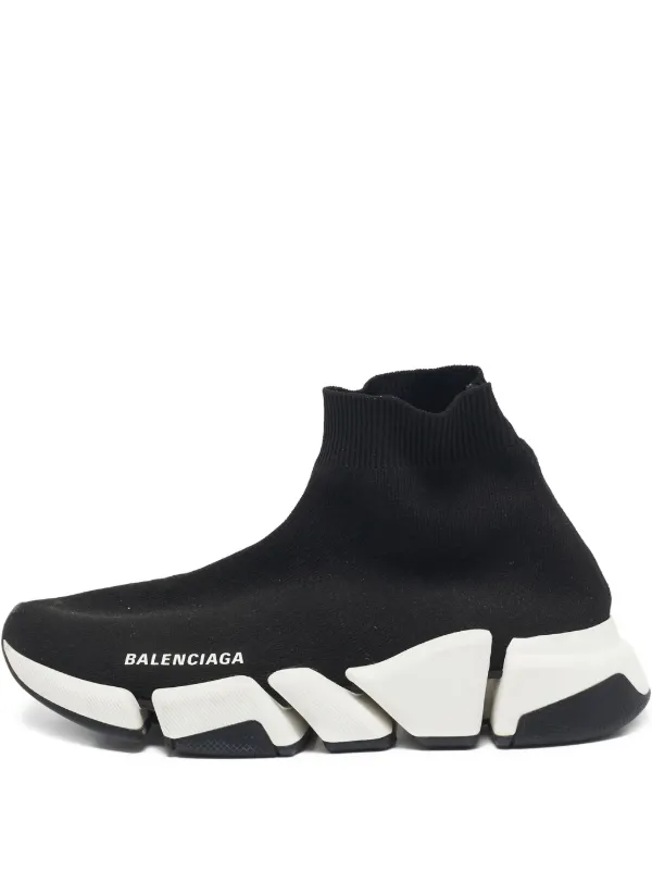 Balenciaga Pre-Owned スピード トレーナー | ブラック | FARFETCH JP
