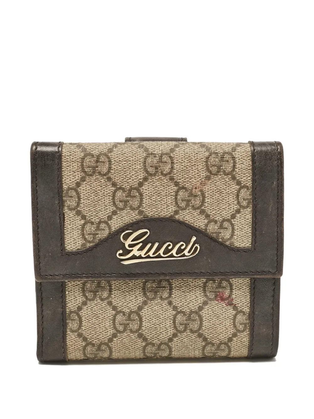 Gucci Pre-Owned Double G wallet | Neutrals | Image 1