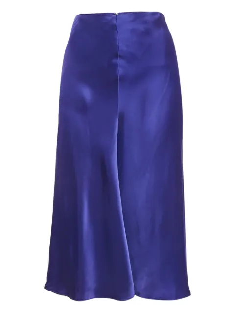 Stella McCartney Pre-Owned satin-finish midi skirt 