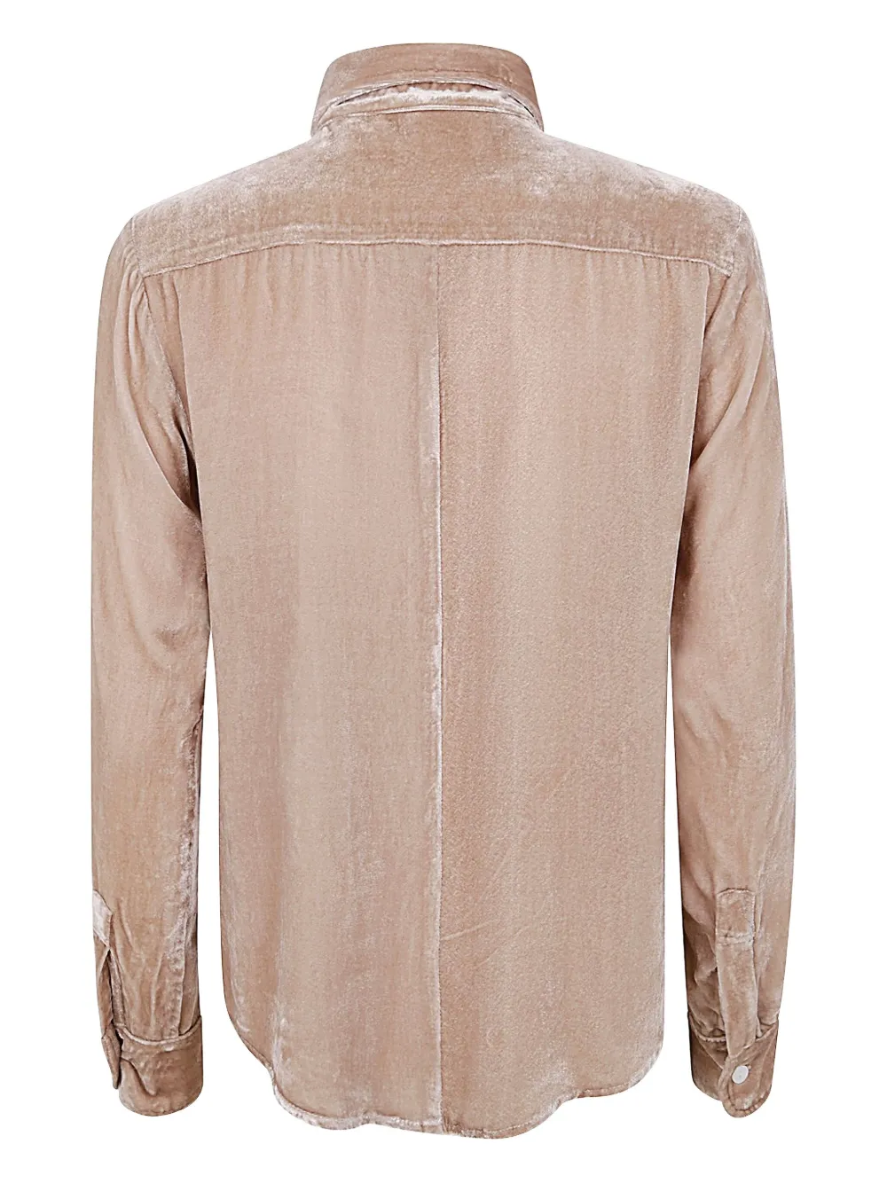 Bianco Levrin velvet button-down shirt | Camisas | Image 2