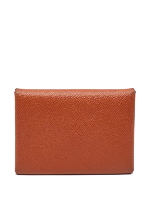 Hermès Pre-Owned tarjetero Calvi Duo