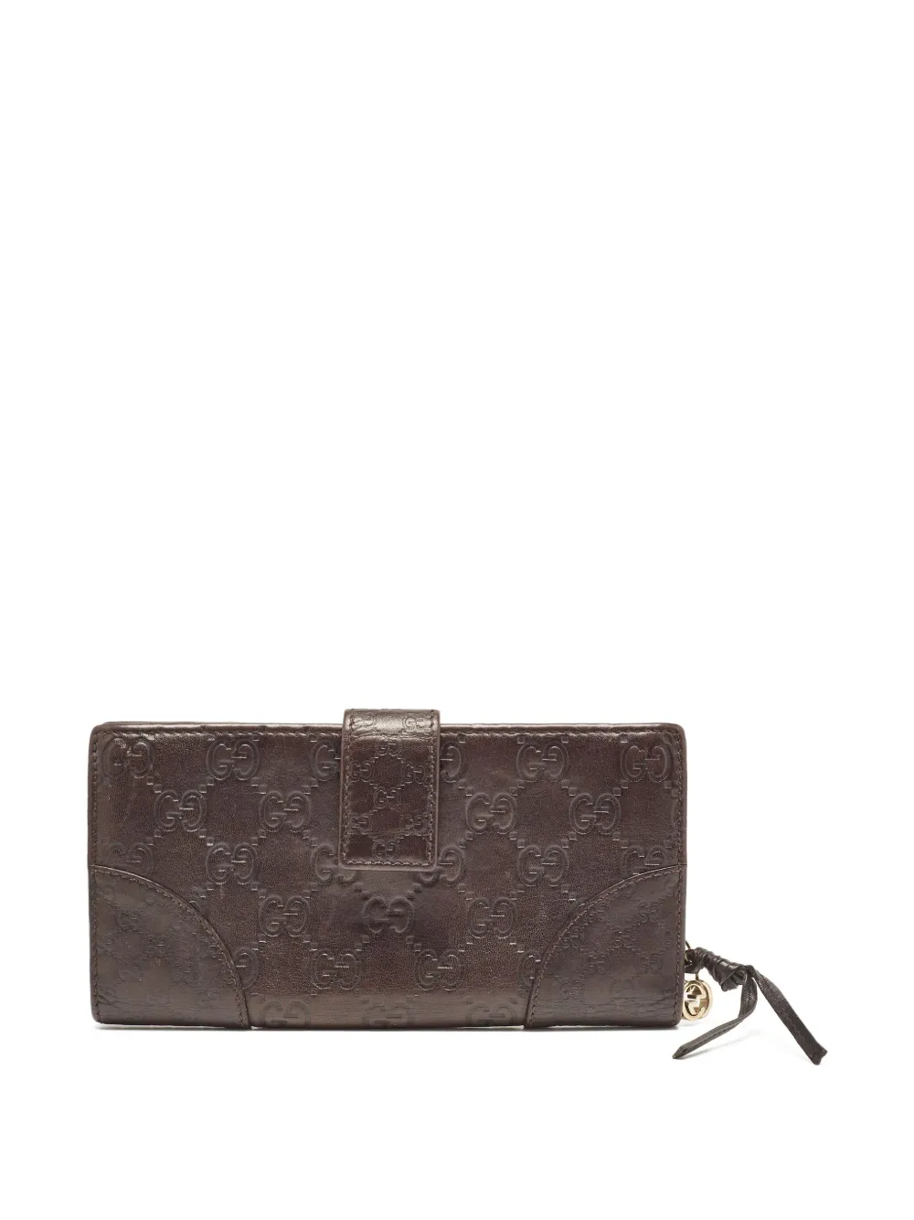 Gucci Pre-Owned Guccissima GG-debossed leather wallet | Image 2