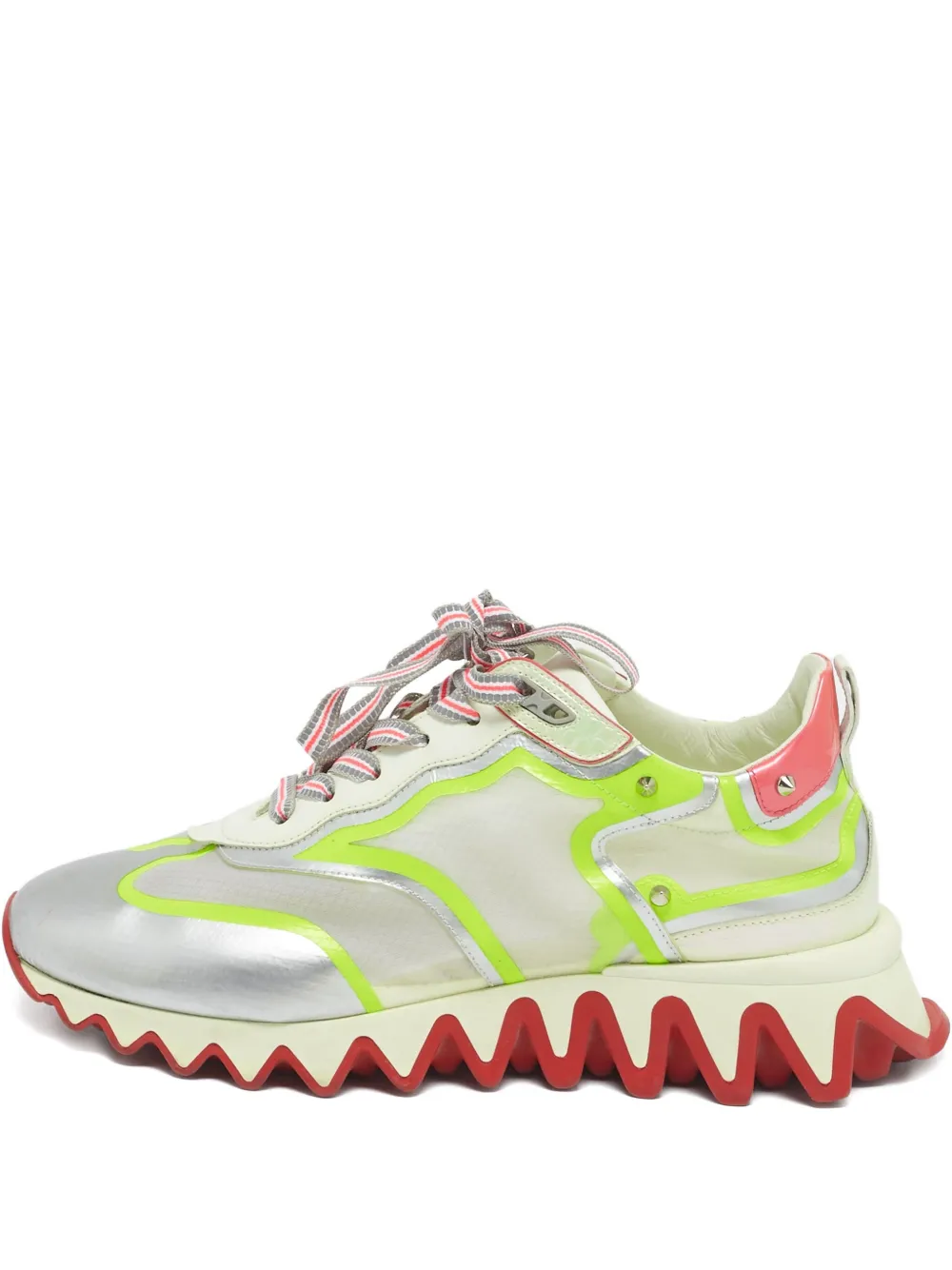 Pre-owned Christian Louboutin Panelled Sneakers