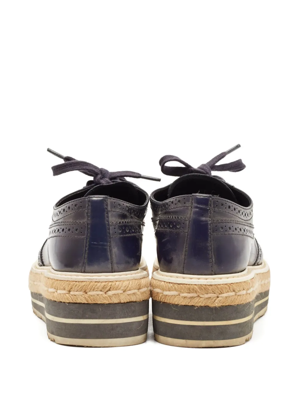 Prada Pre-Owned platform lace-up shoes | Image 2