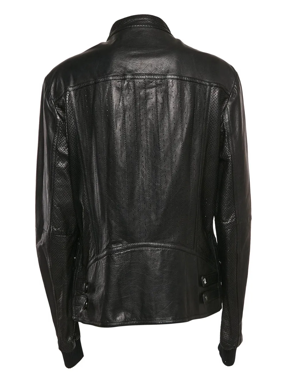 Gucci Pre-Owned perforated-detail leather jacket | Image 2