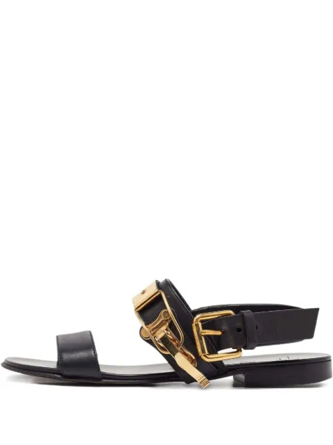 Giuseppe Zanotti Pre-owned buckle-detail flat sandals