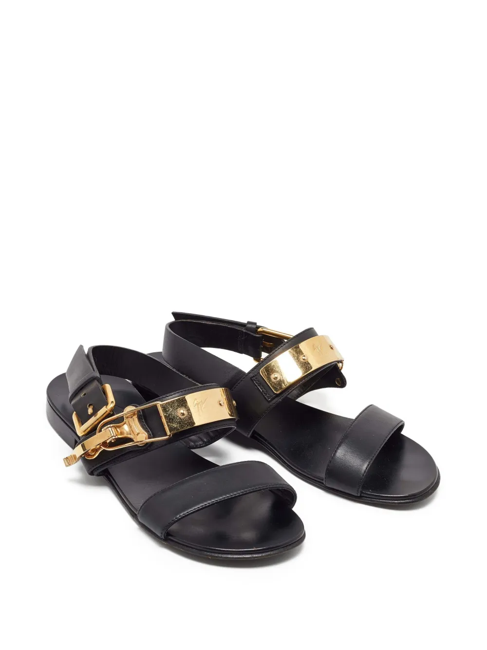 Giuseppe Zanotti Pre-owned buckle-detail flat sandals | Image 2