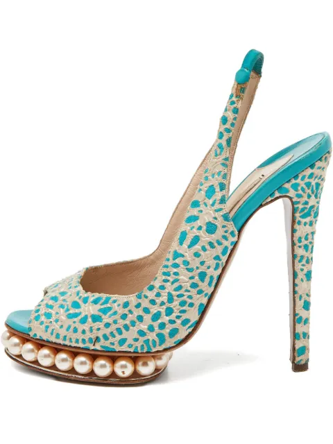 Nicholas Kirkwood 2024 170mm platform pumps