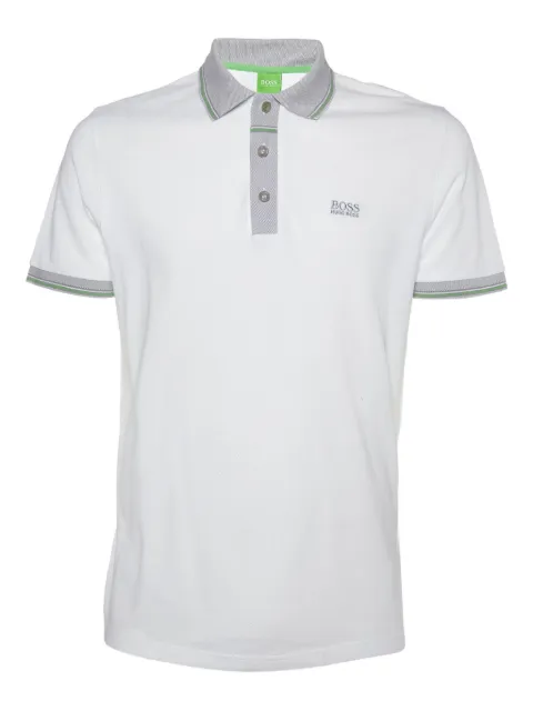 BOSS pre-owned cotton polo shirt