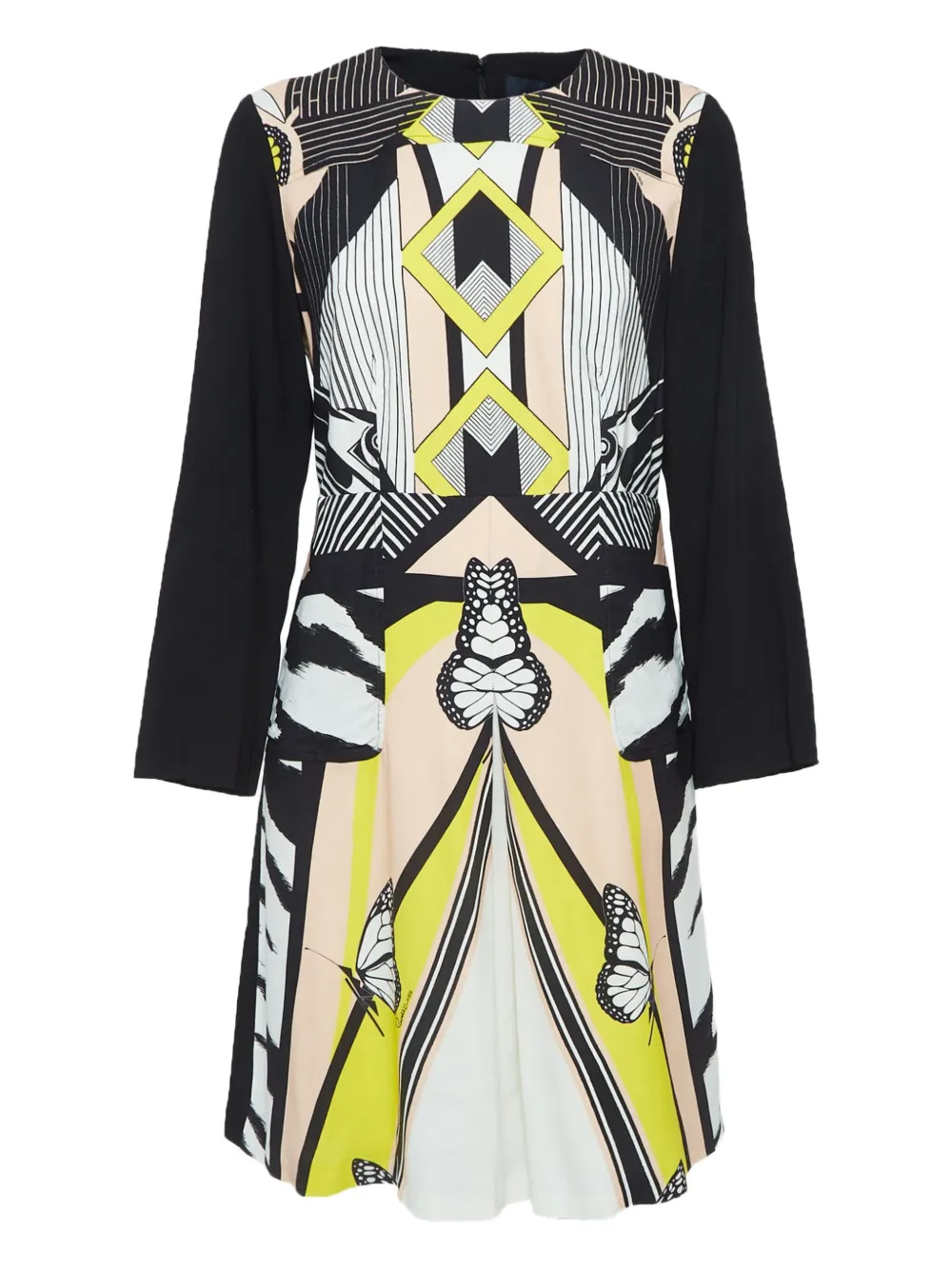 abstract-pattern dress