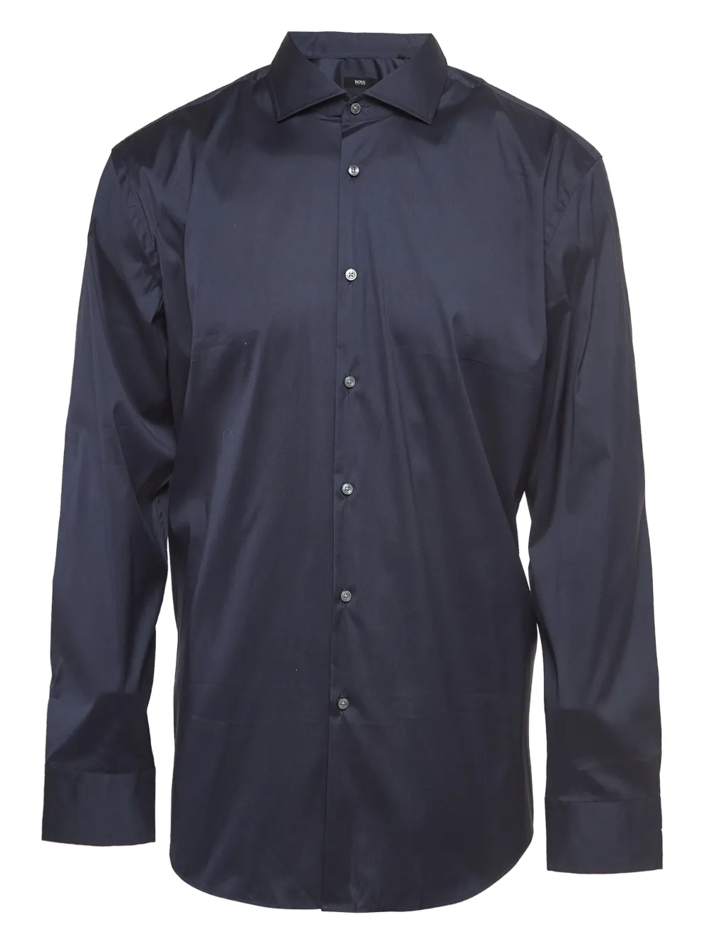 BOSS pre-owned stretch-design button-up shirt | Blue | Image 1