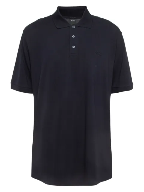 BOSS pre-owned logo-embroidered polo shirt