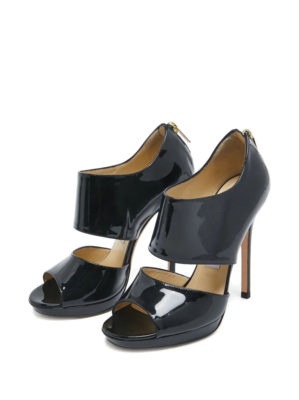 Jimmy Choo Pre-Owned 2023 120mm patent leather platform sandals | Image 2