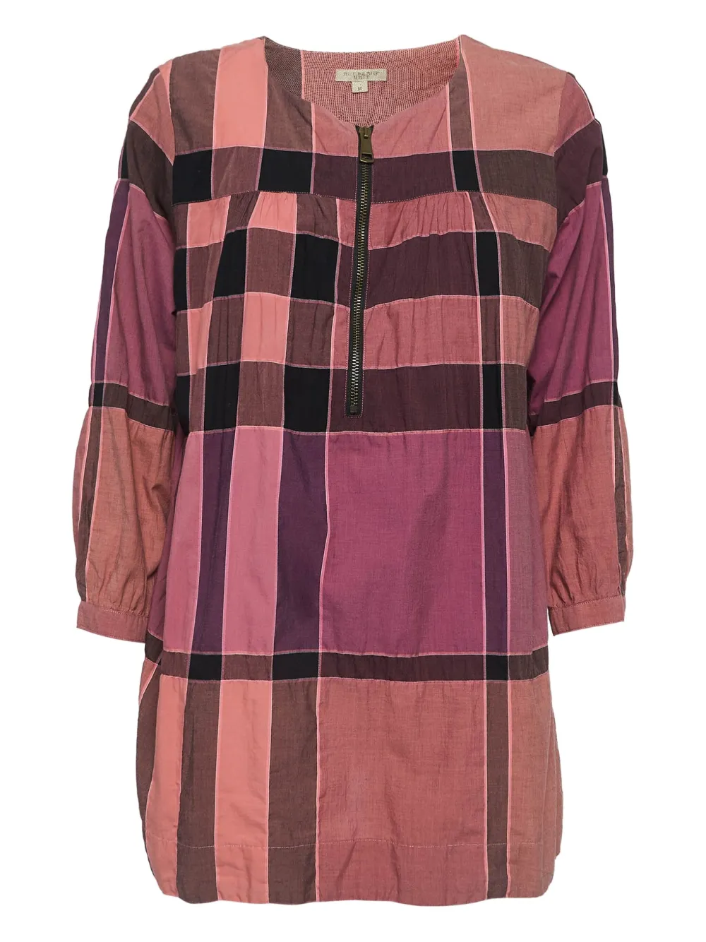 Burberry Pre-Owned checked top | Pink | Image 1