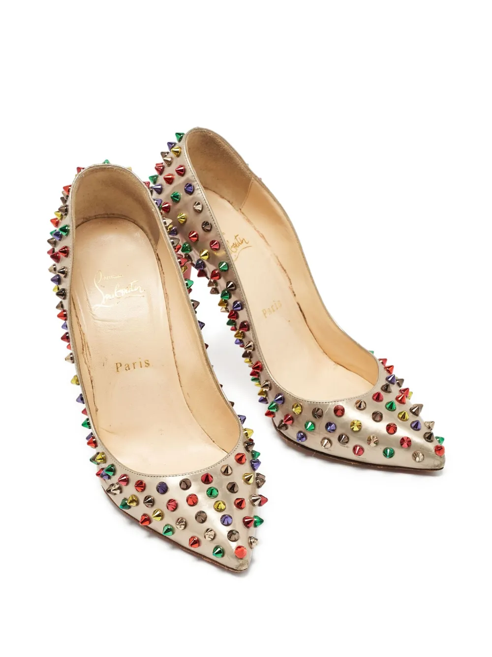 Christian Louboutin Pre-Owned 110mm stud-embellished pumps | Image 2