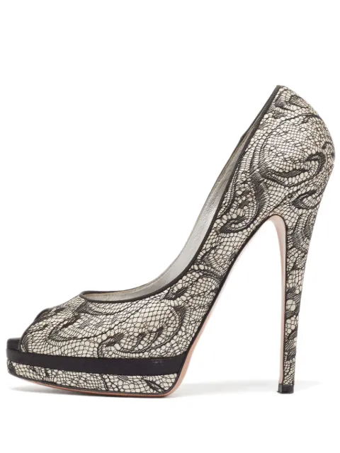 Casadei Vintage 2024 145mm platform pumps