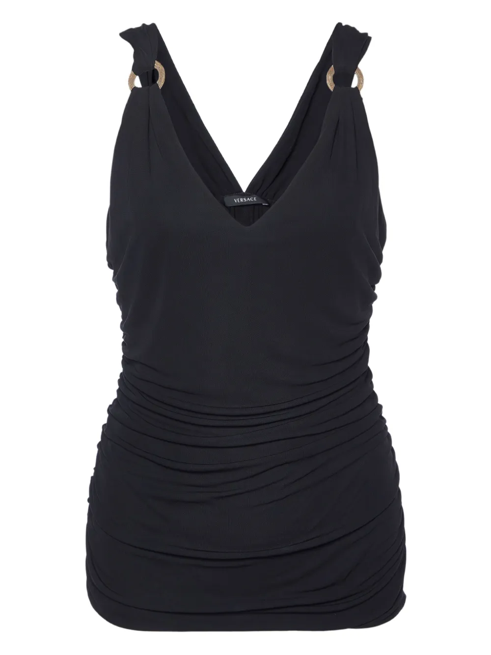 Versace Pre-Owned V-neck tank top | Black | Image 1
