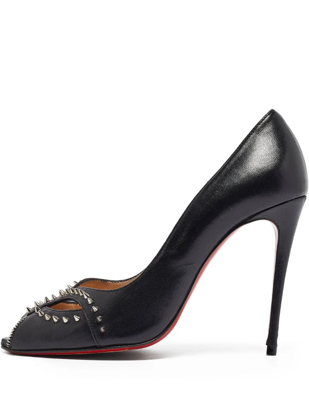 Pre-owned Christian Louboutin 100mm Cagouletta Sandals