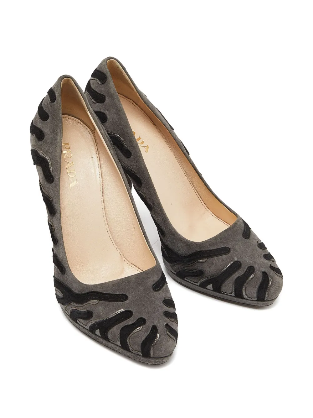 Prada Pre-Owned 125mm suede heeled pumps | Image 2