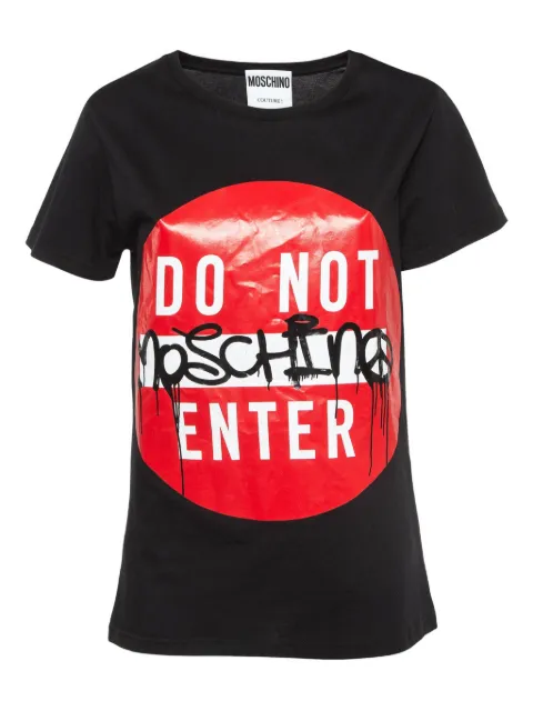 Moschino Pre-Owned Do Not Enter T-shirt