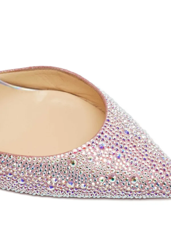 Christian Louboutin Pre-Owned ビジュートリム パンプス 110mm