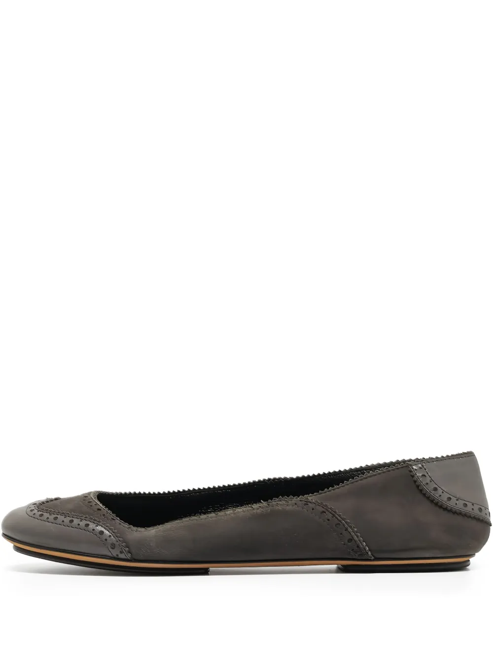 Dolce & Gabbana Pre-Owned flats con corte a láser | gris | Image 1