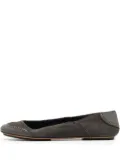 Dolce & Gabbana Pre-Owned laser-cut ballet flats - Grey