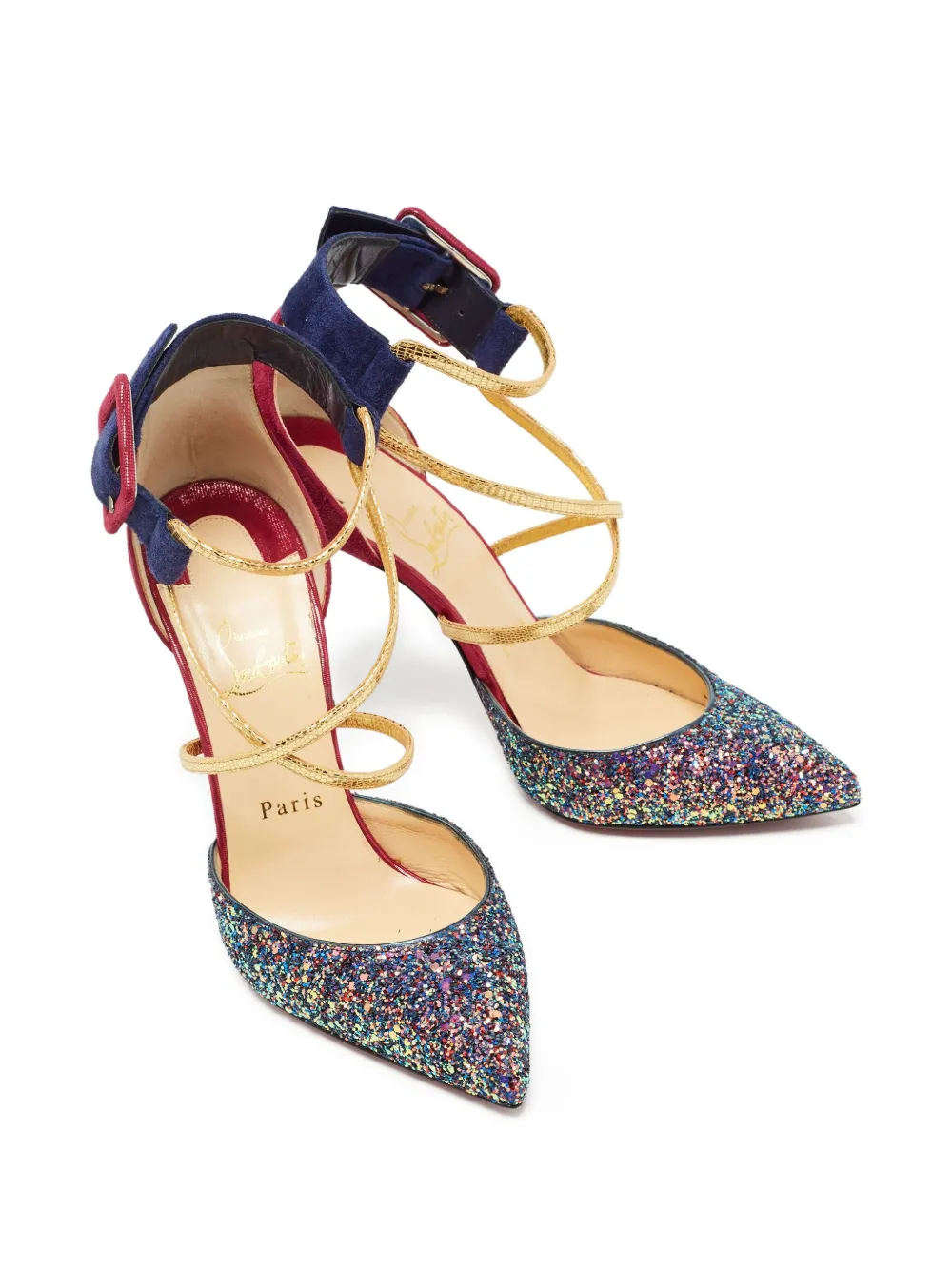 Christian Louboutin Pre-Owned 110 mm Suzanna pumps - Roze