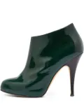 Giuseppe Zanotti Vintage pre-owned 115mm patent-leather boots - Green