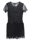 Moschino Pre-Owned tulle mini dress - Black