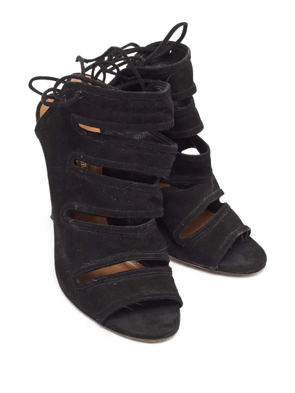 Aquazzura 100mm suede sandals | Image 2