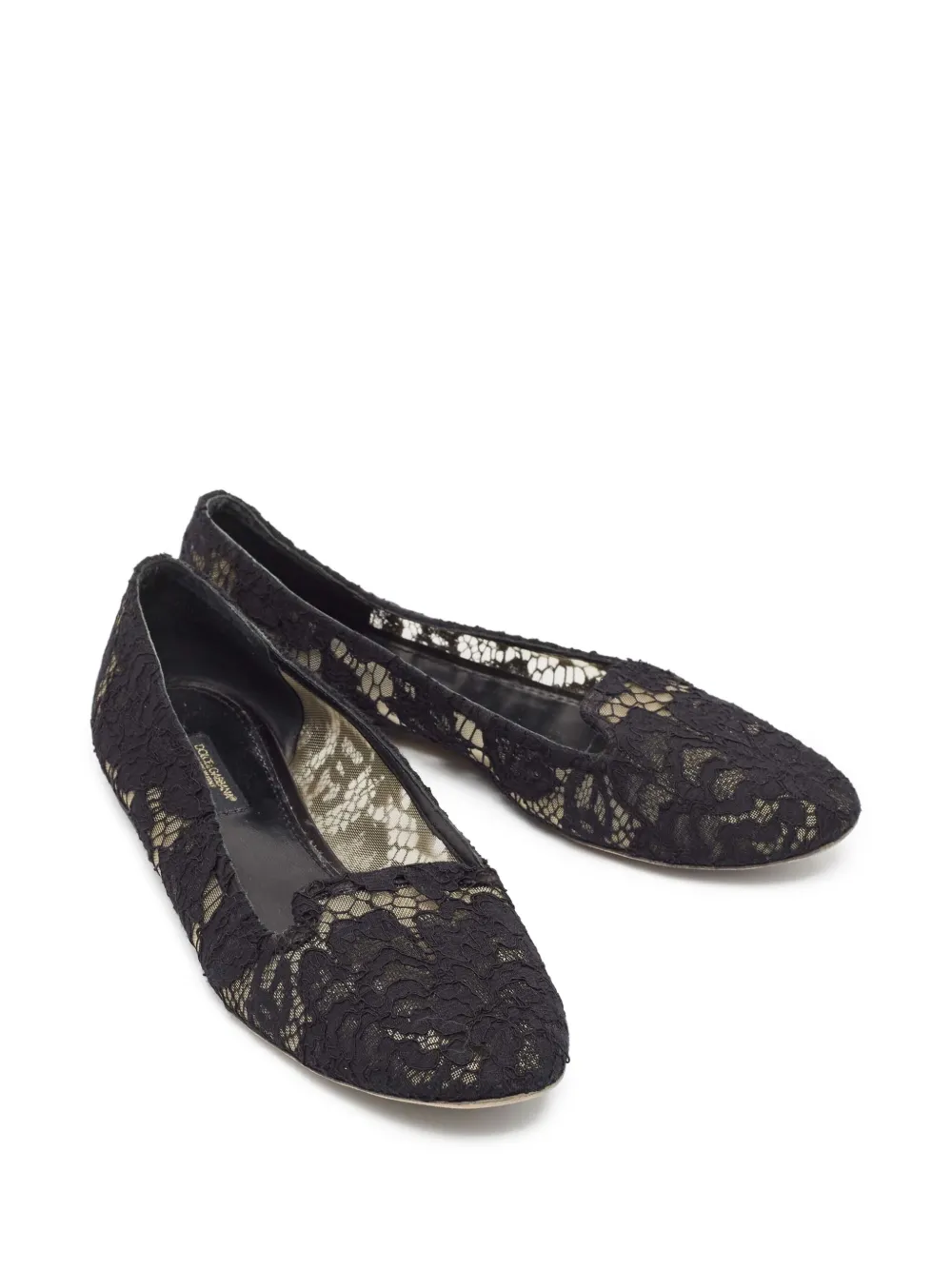 Dolce & Gabbana Pre-Owned flats con encaje | Image 2