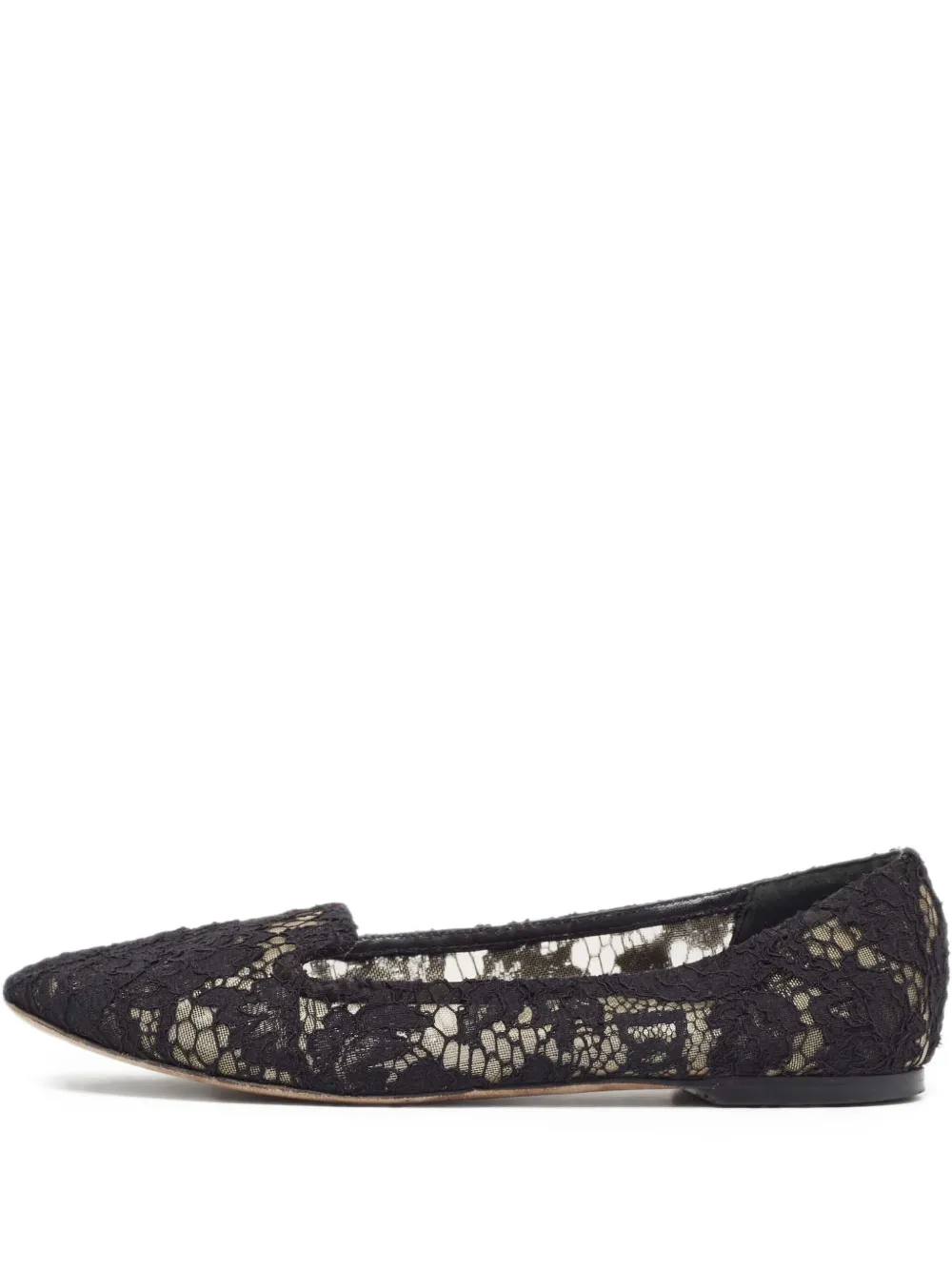 Dolce & Gabbana Pre-Owned flats con encaje | negro | Image 1