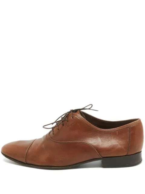 Ferragamo Pre-Owned leather Oxford shoes