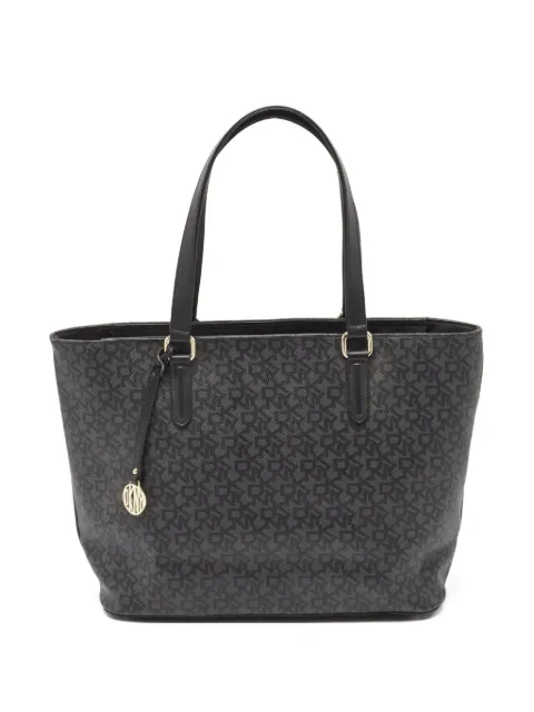 DKNY Vintage pre-owned monogram-canvas tote bag