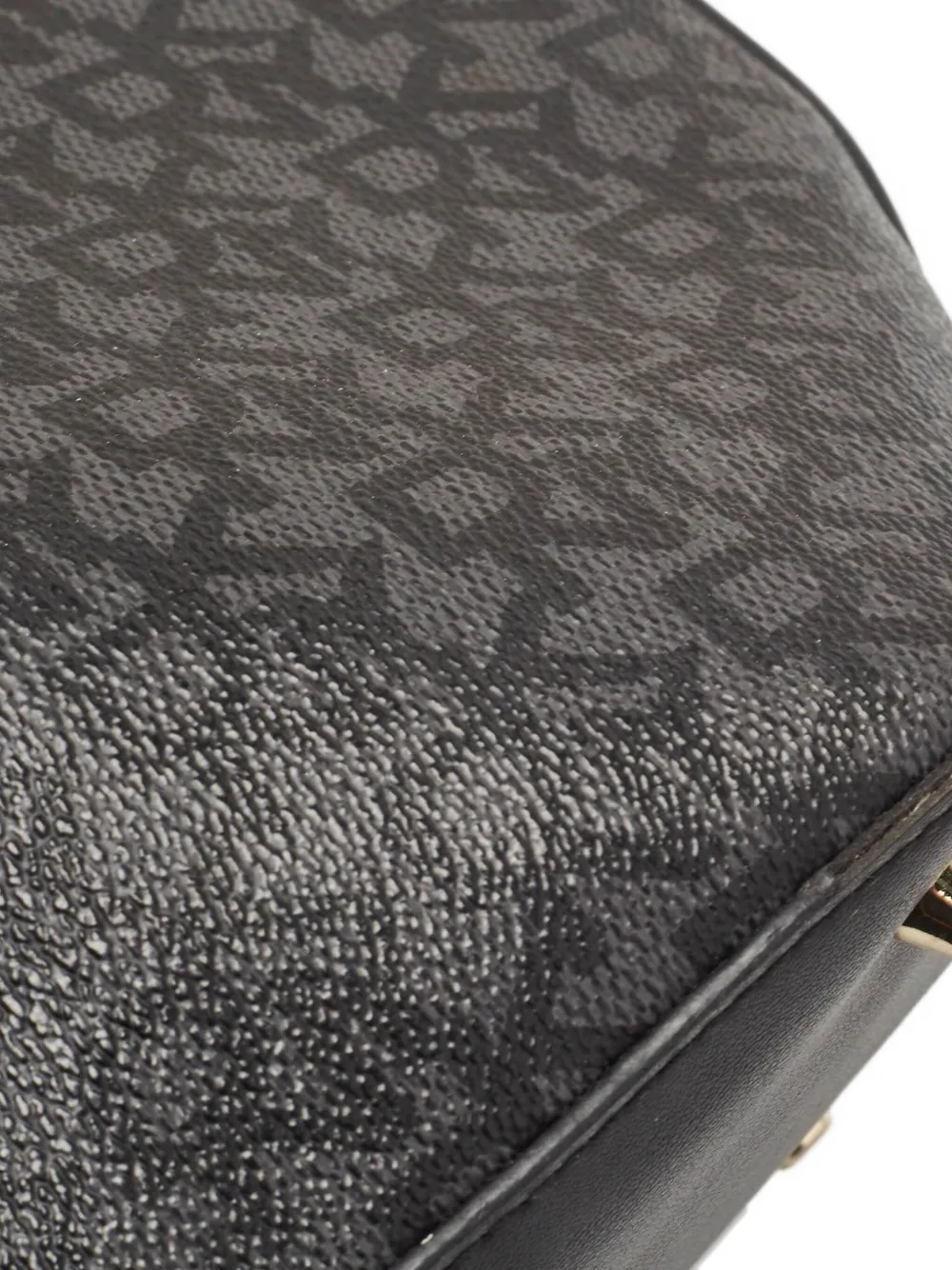 Pre-owned Dkny Vintage Monogram-canvas Tote Bag