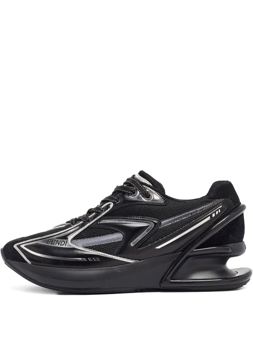 Fendi Pre-Owned low-top sneakers | Black | Image 1