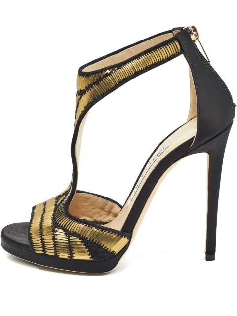 Jimmy Choo Pre-Owned 2024 embellished sandals