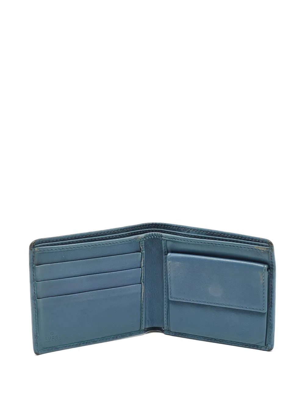 Pre-owned Gucci Gg Leather Wallet