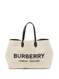 Burberry Pre-Owned canvas tote bag - White