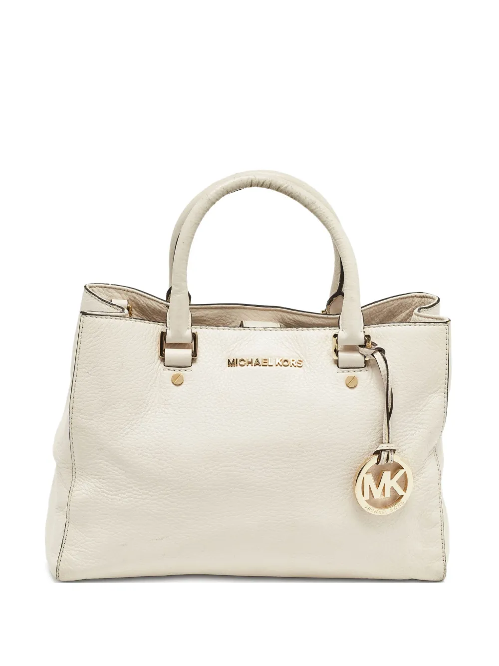 Michael Kors Vintage tote texturizada | blanco | Image 1