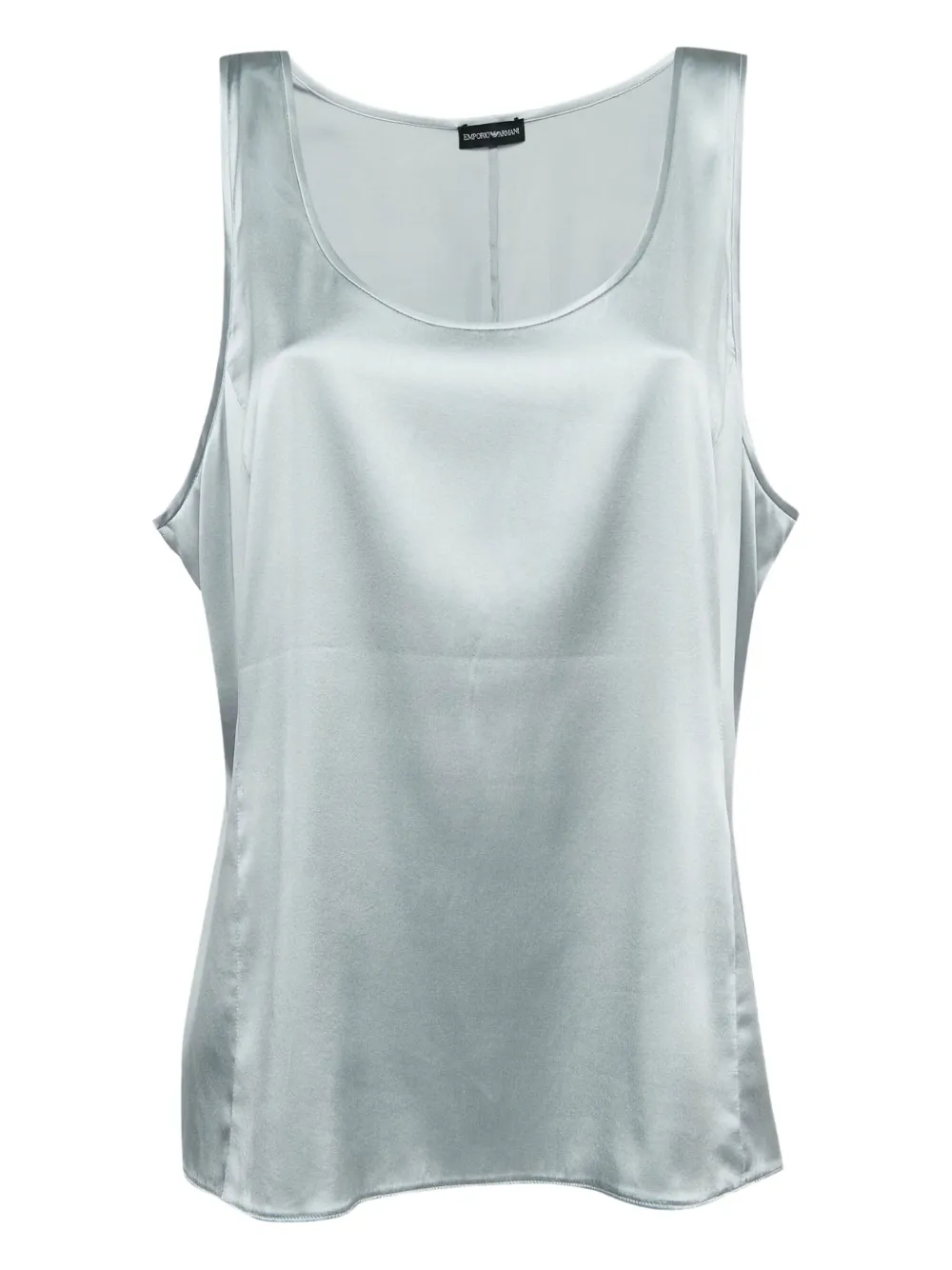 satin-finish top